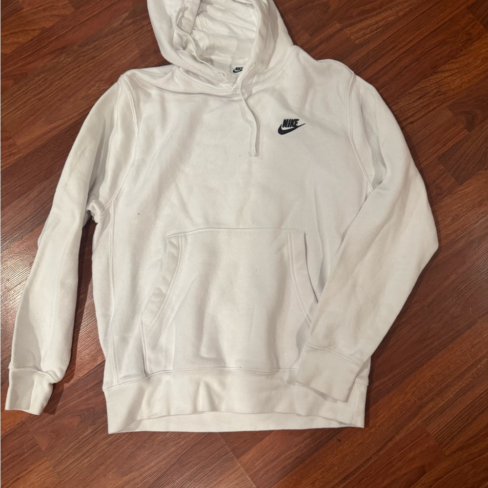 Nike Men's Classic White Hoodie